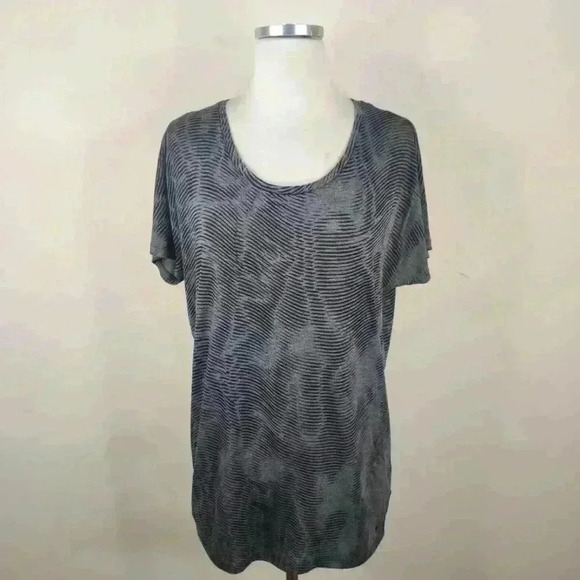 Nike Dri-fit Black And Gray T-shirt - Picture 1 of 4